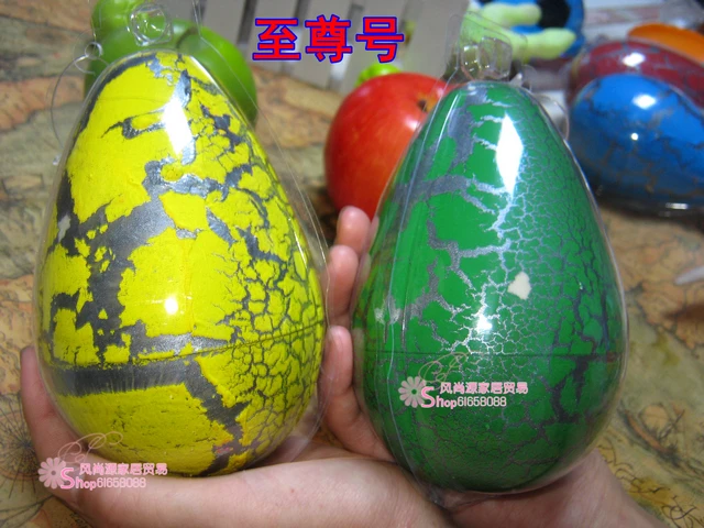 Маленькое Новое инкубаторное яйцо динозавра Расширительная игрушка шалость подарок, волшебный растущий динозавр ПЭТ, 60 шт./партия, детская любовь