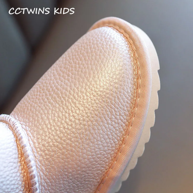CCTWINS/детская обувь; коллекция года; зимняя обувь из натуральной кожи для маленьких мальчиков; модные детские ботильоны; брендовые зимние ботинки для девочек; SNB118