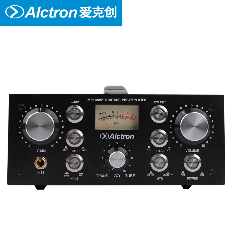 Alctron MP100V2 pro recording studio tube& fet mic усилитель с многофункциональными ручками, тщательно усиливает каждый сигнал предусилителя