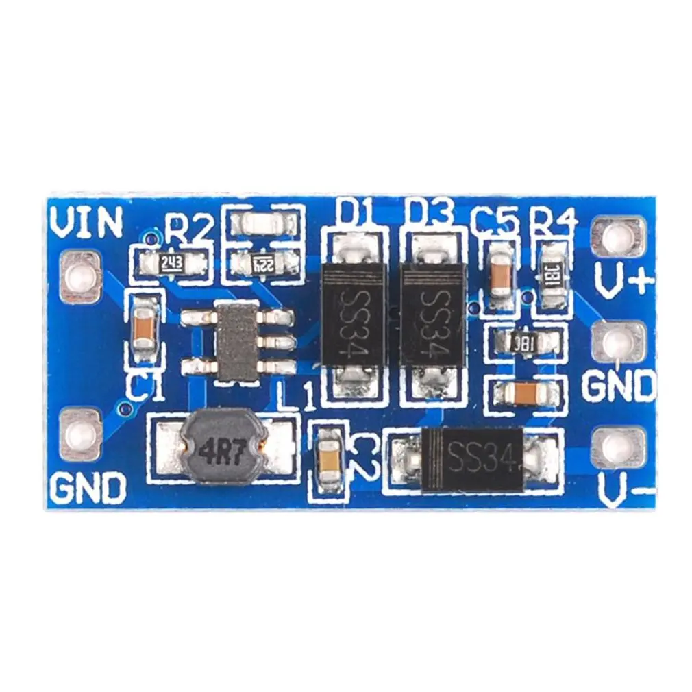 Мощность модуль 2,8 V~ 5,5 V вход положительный и отрицательный 12V Выход 5V постоянного тока до работающего на постоянном токе 12 В постоянного тока преобразования