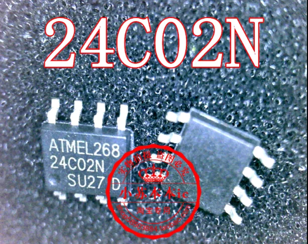 • 24C02 24C02N Sop-Nipdau Libero Del Pb/Halo Di Eeprom 8, Nuovo At24C02N-10Su-2.7 Originale 20 Pz/Lotto Di 1.7V