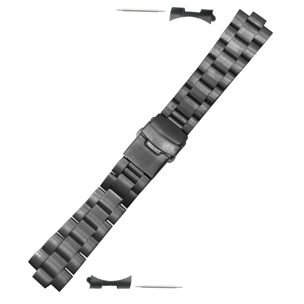 20mm 22mm Version Stainless Steel Watch Band Bracelets Curved end Replacement For Seiko SKX007 SKX009 SKX011 Watchband Replace
