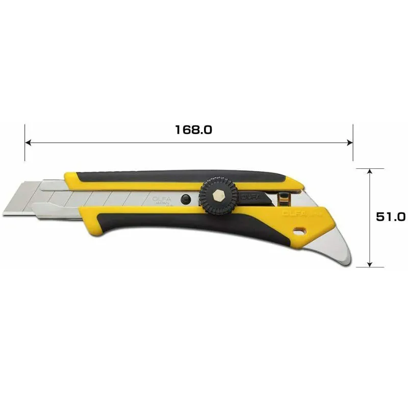 Olfaカッター192b L-5 x-デザイン18mmコンフォートグリップシリーズ