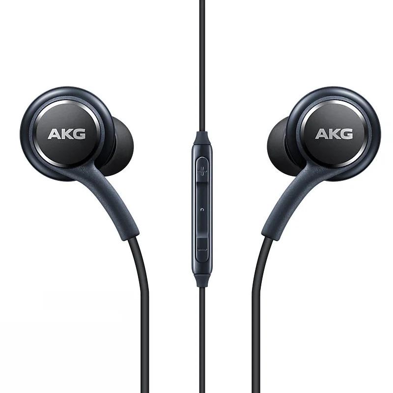 Наушники Samsung AKG плетеный шнур гарнитура с микрофоном/регулятором громкости для