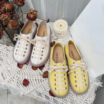 

SWYIVY PU Sneakers Women Flat Casual Shoes Female Solid Chunky TPR New 2020 Spring Soft Women Shoes Fashion Sneakers For Ladies