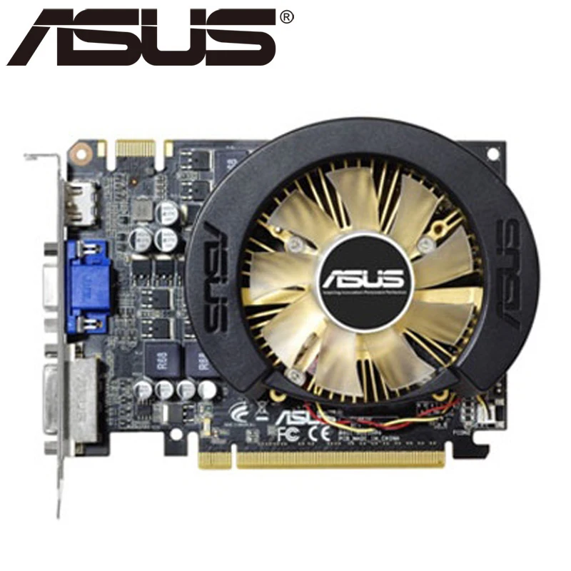 graphics card for desktop ASUS Video Card GTS 450 1GB 128Bit Series Graphics Cards for nVIDIA Geforce GPU HDMI Dvi VGA Used Cards On Sale design GTS450 best video card for gaming pc