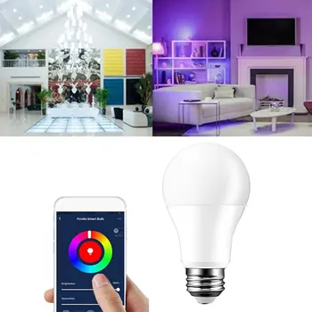 

Smart Bulb B22/E14/E26/E27 Wifi LED Light Bulb Smart House APP Remote Control Table Lamp with Alexa and Google Assistant