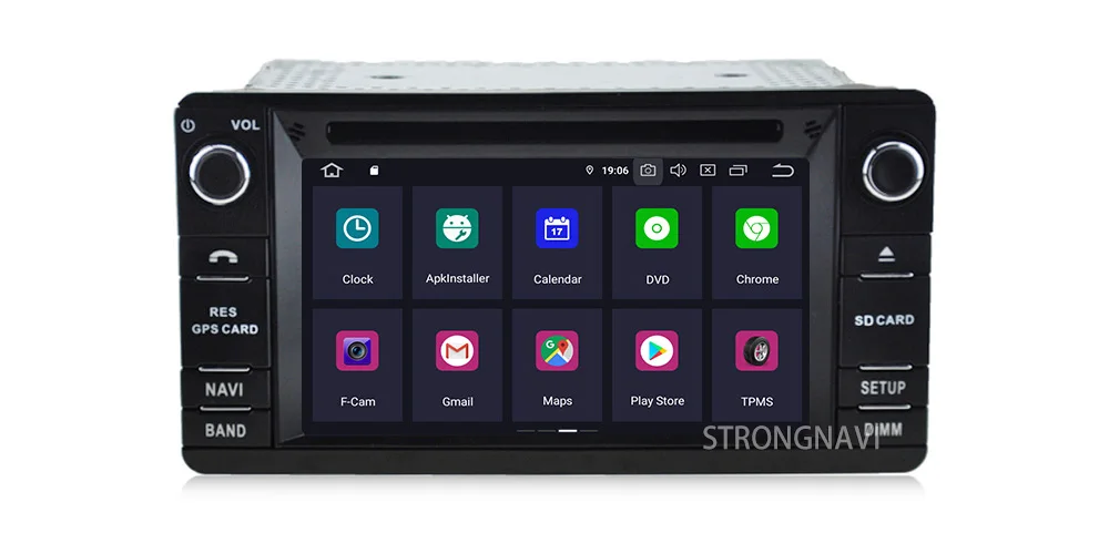 Top 4G 64G Android 9.0 Car DVD Multimedia Player For Mitsubishi OUTLANDER XL With Radio WIFI Bluetooth GPS Navigation 4