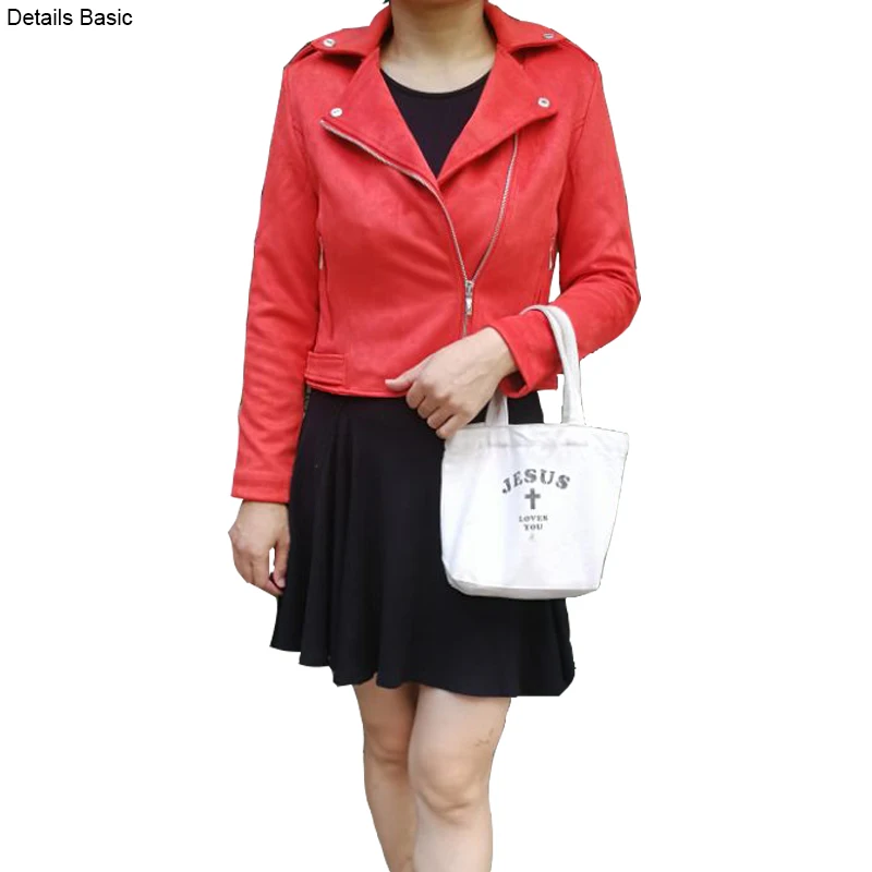 Новинка 2018 элегантная осенне зимняя Базовая замшевая куртка на молнии