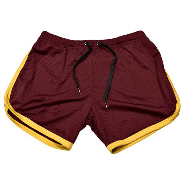 summer new pure color Sports shorts exercise mesh Quick Dry Running gyms short Pants Joggers shorts men Sweatpants