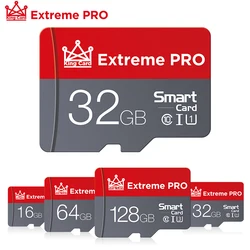 Carte SD intelligente, classe 10, 64 go/128 go/256 go, classe 10, haute vitesse, TF, avec adaptateur SD, pour appareil photo, téléphone, ordinateur, tableau de bord 