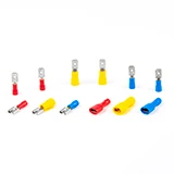 wire connect 100pcs Insulated connector Terminal Crimp Terminator cold pressed insulated termina VE0508 7508 1008 1508 2508 4009