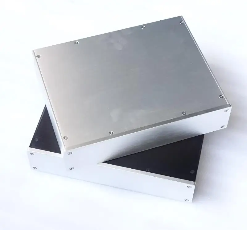 Size W320 H70 L248 Full Aluminum Chassis Amplifier Case Preamp Enclosure DAC Box 3207