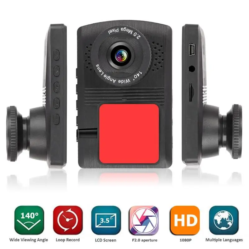 Прочная Автомобильная DVR камера портативный деликатный дизайн V7 3 5 дюймов 480x800