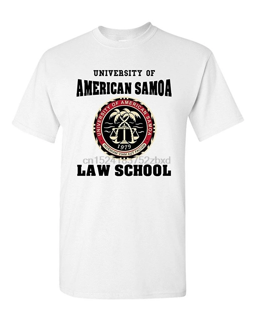 Мужская футболка для школы Университета Американского Самоа | одежда