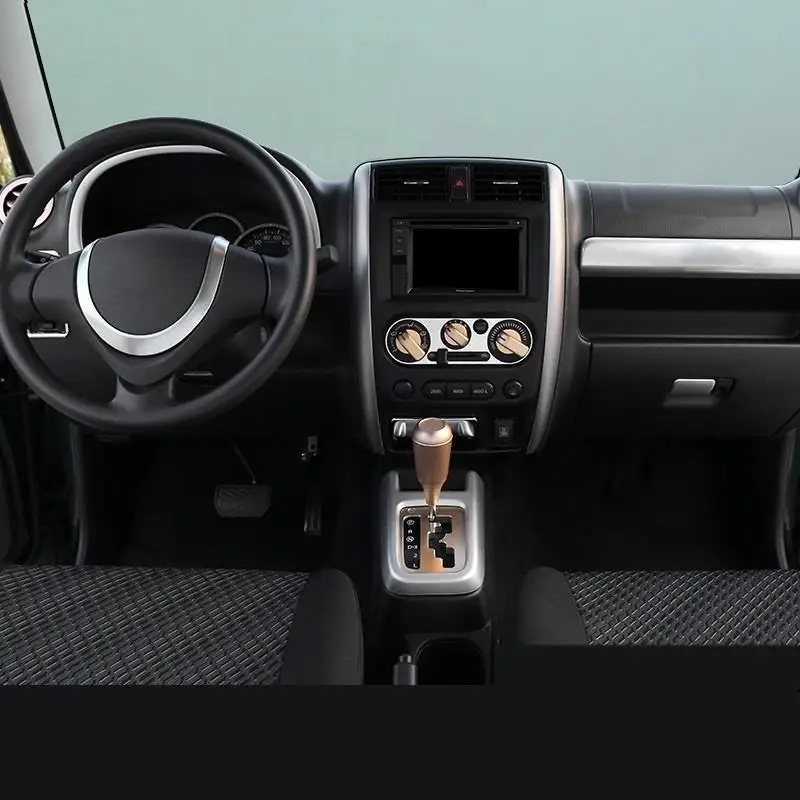 Automovil хром авто модифицированный интерьер Мода модификация части стикер полосы аксессуар отделка 15 16 18 19 для Suzuki Jimny