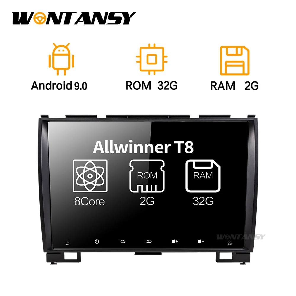 2G + 32G android 9 0 автомобильный dvd Поддержка wifi 4g Автомобильный Радио gps naviagtion для Great Wall