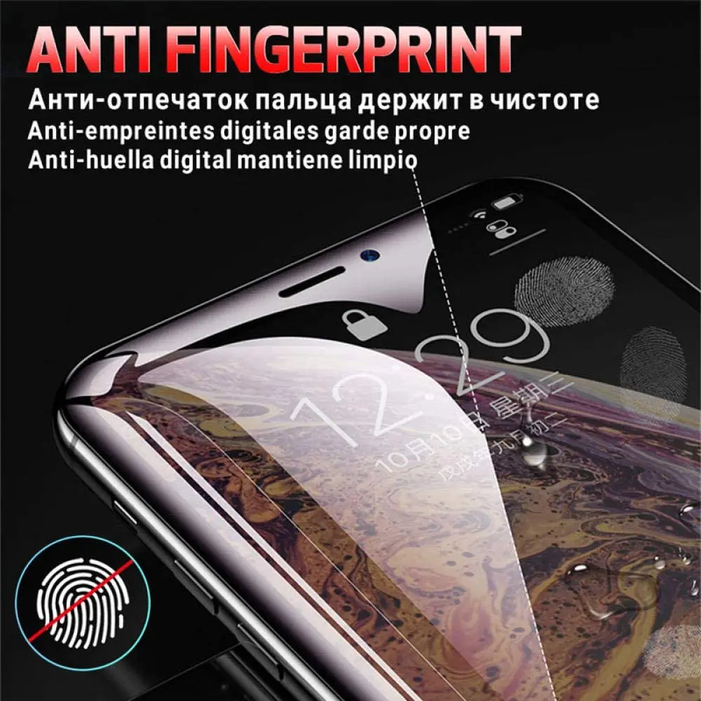 100d Tempered Glass On The For Sharp Aquos Zero 2 Screen Protector Front Hydrogel Film On For Sharp Aquos Zero2 Phone Screen Protectors Aliexpress