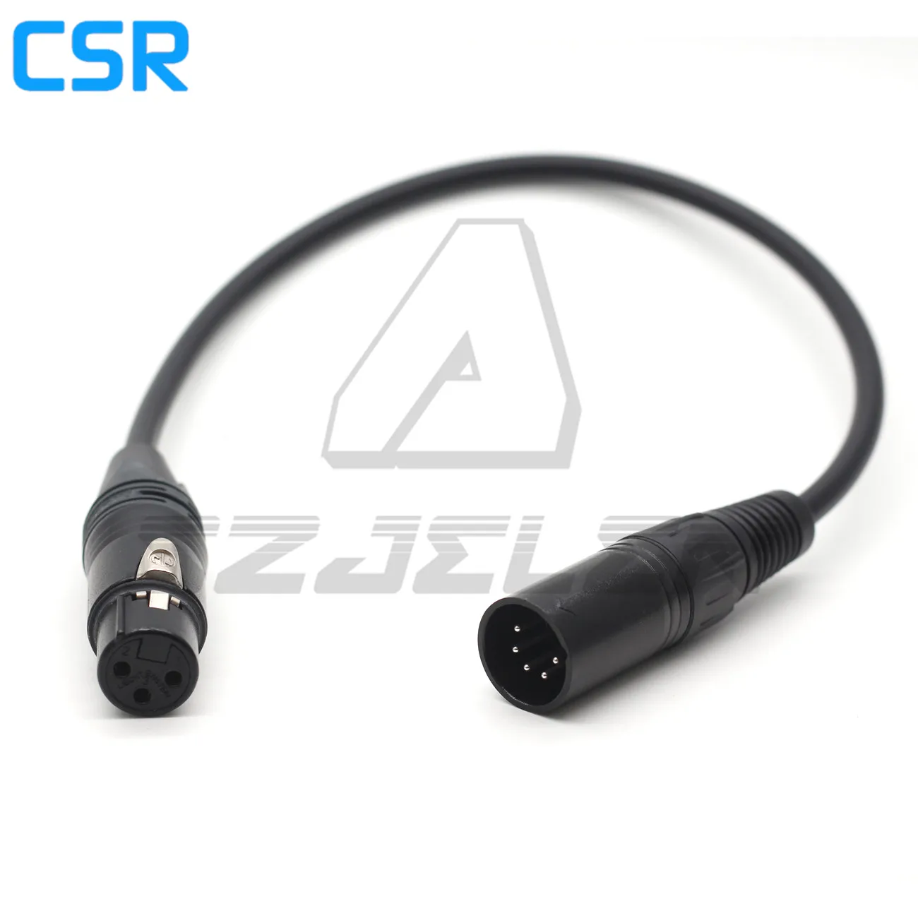 Xlr 3 Pin Femmina A Xlr 5 Pin Maschio Per Arri Amira, Alexa Xt/Sxt/Xt Più A Due Canali Audio Cavo
