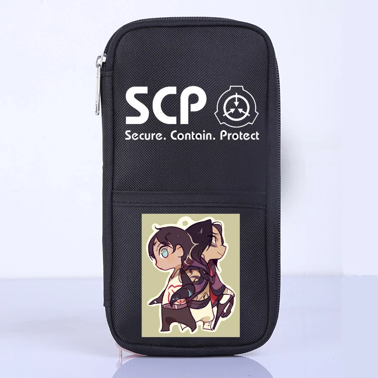 SCP защищенный защищающий школьный офисный канцелярский чехол для хранения, косплей, пенал, сумка, кошелек, кошелек, унисекс, подарок - Цвет: 7