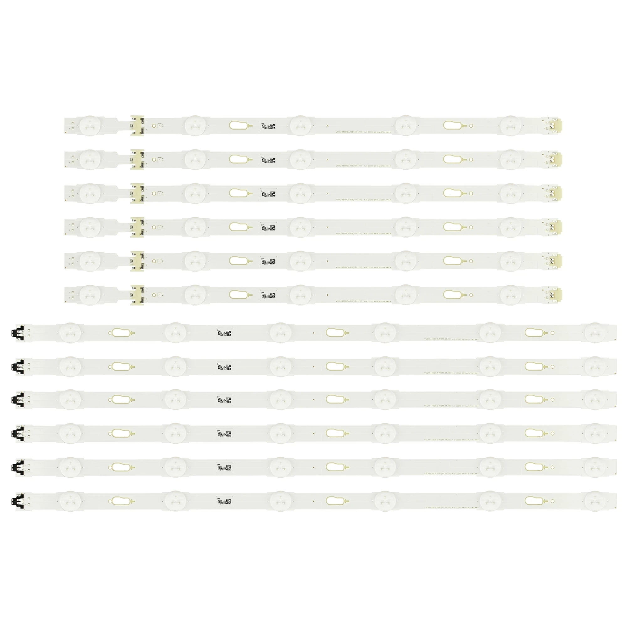 

LED Strip for Samsu UE48JU6060 UE48JU6400 V5DU-480DCA-R1 V5DU-480DCB-R1 BN96-34793A BN96-34794A UN48JU6000 UA48JU6670 UE48JU7500