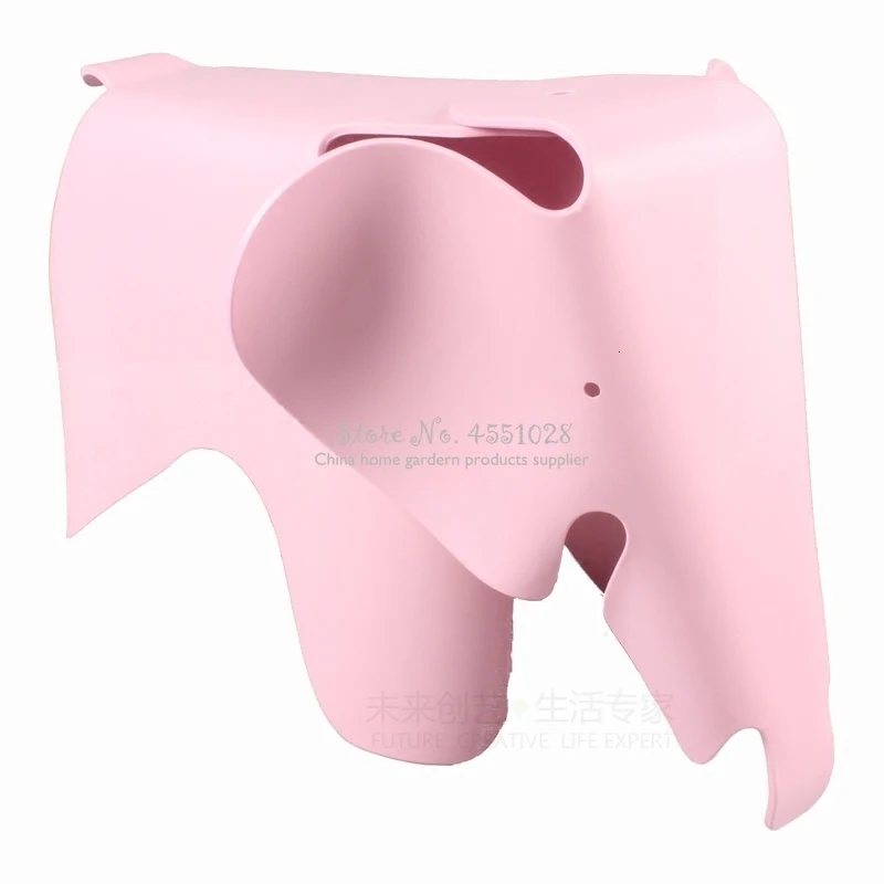 

Elephant Shape Children Chair In Room Welcomed By Animal Kids Waterproof Plastic s Bearing Toddler Stool