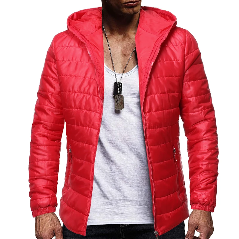 Men's cotton-padded jacket hooded cotton-padded jacket men's cotton-padded jacket down jacket