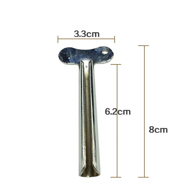 Нержавеющая железная труба соковыжималка Инструмент зубная паста парикмахерский ключ выдавливание пасты инструмент металлический соковыжималка для дома аксессуары для ванной комнаты