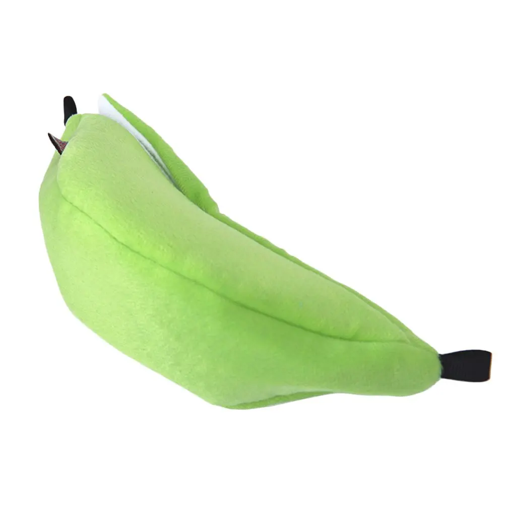 Hamster Cage Soft Banana Shape Breathable Cotton Wool Hanging Sleeping Bed Small Animal For A |