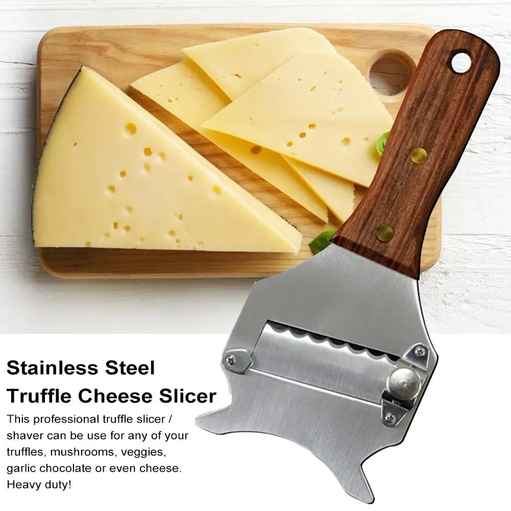 Stainless Steel Truffle Cheese Slicer Adjustable Chocolate Shaver Kitchen Gadget 