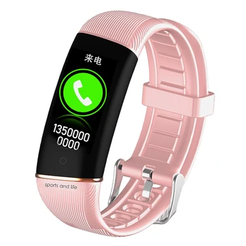 

Watch Smart Watch Bluetooth Touch Screen Music Control Health Tracker Message Reminder Wristwatch Compatible with Android iOS