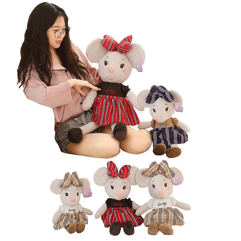 Meng mouse Nini одежда юбка мыши плюшевые игрушки детский подарок талисман крысы подарок