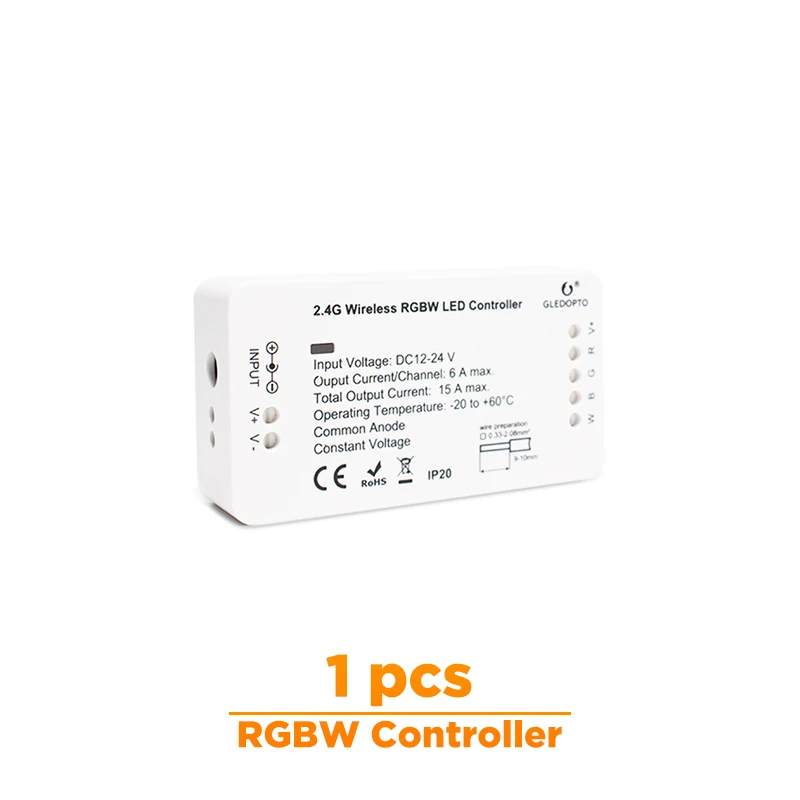 GLEDOPTO zigbee умный дом автоматизация Многофункциональный Цвет Изменение rgb контроллер система умного дома rgbw zigbee3.0 контроллер - Цвет: 1Pcs RGBW Controller