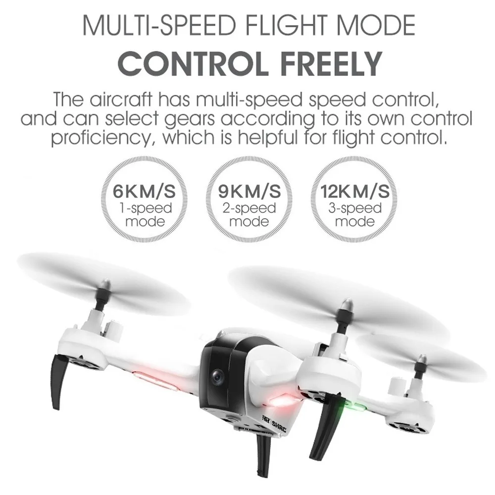 SH7 4CH wifi FPV жетон авто-фотография 1080P HD камера 3 скорости 18 мин Время полета RC Дрон селфи самолет Квадрокоптер RTF