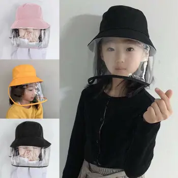 

New Prevent Splash Saliva Hats Summer Kids Cap Droplets Spreading Protective Hats