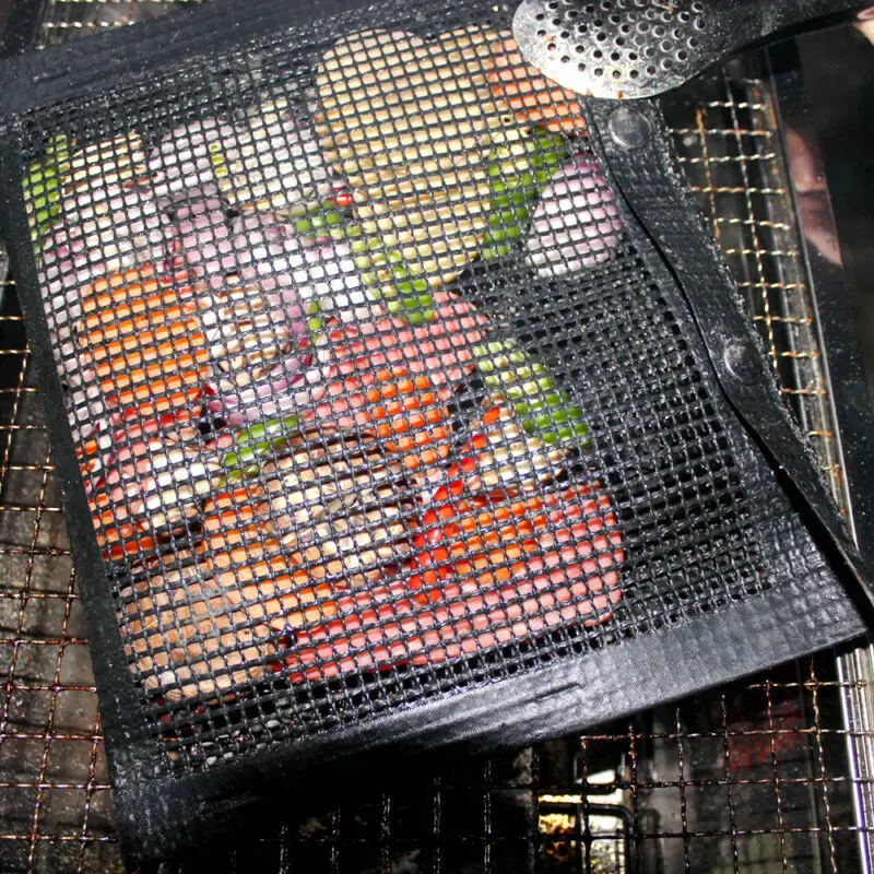 Новый горячий антипригарный сетчатый мешок для гриля инструмент пикника на