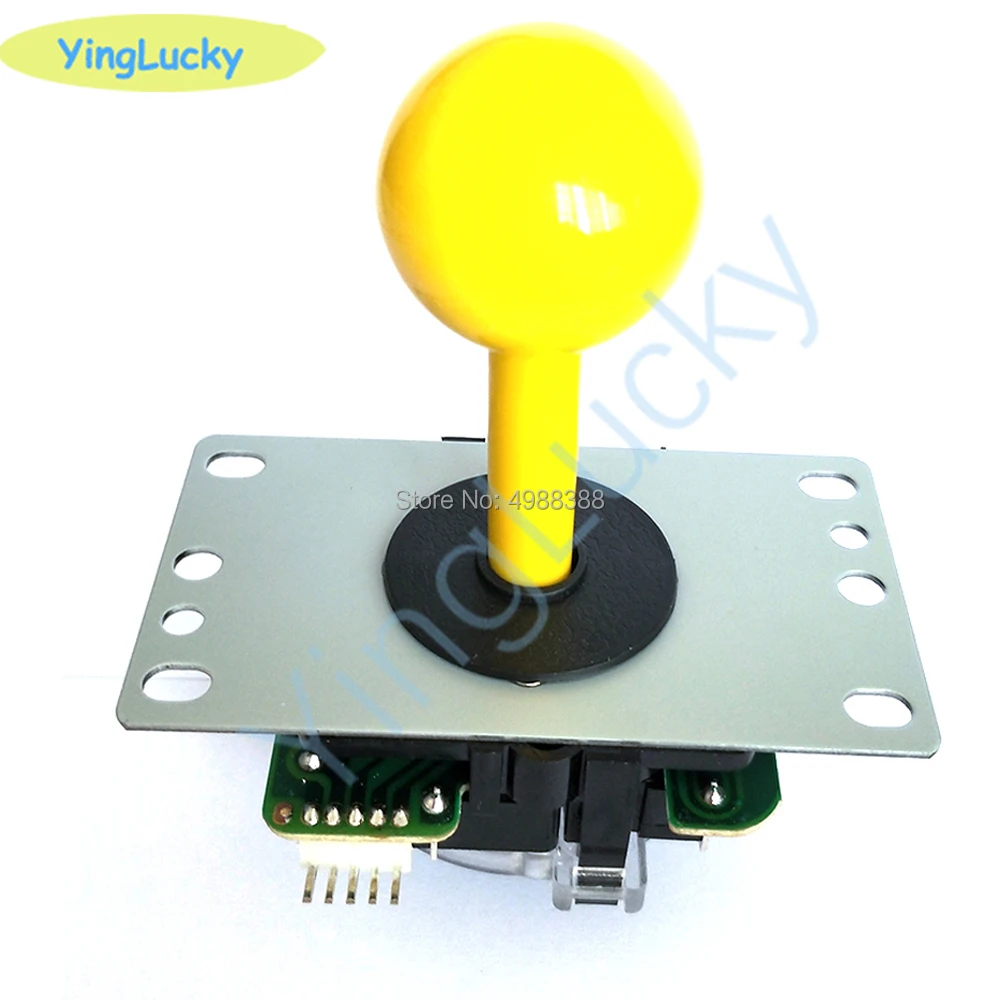 Yinglucky Copia Sanwa Joystick 5Pin Joystick 4/8 Forma Di Arcade Joystick Roud Puerta Para Jamma Criniera Raspberry Pi