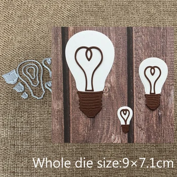 

New Design Craft Metal stencil mold Cutting Die new bulb decoration scrapbook die cuts Album Paper Card Craft Embossing