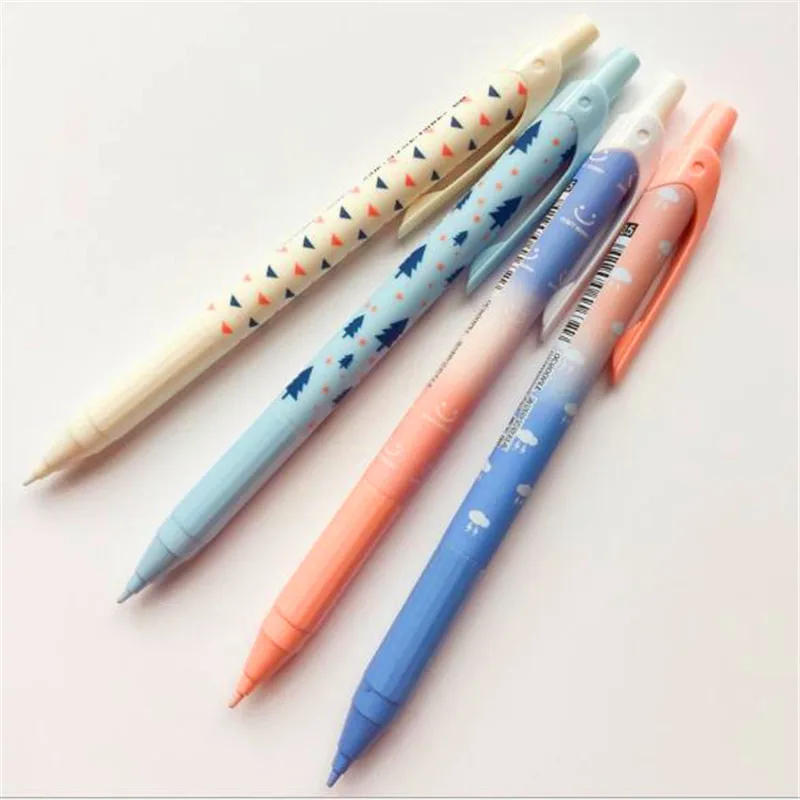 

1 Piece Automatic Pencil 0.7mm/0.5mm Simple Cute Tree Press Mechanical Pencil School Office Supply Student Stationery