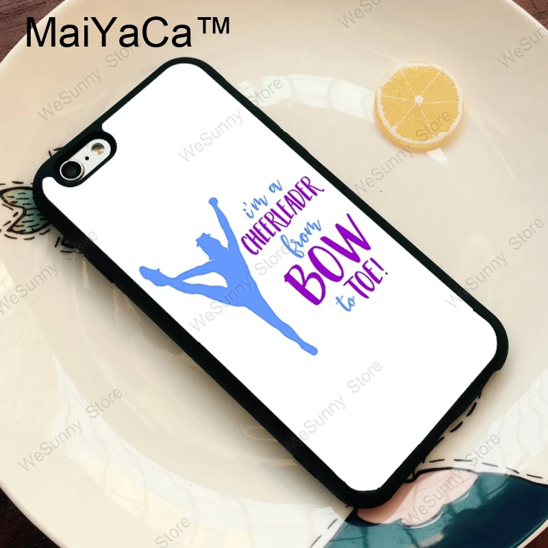 MaiYaCa Cheers Cheerleader лук на палец ТПУ Пластиковый чехол для телефона для iPhone 11 Pro MAX X XR XS MAX 6 6s 7 8 Plus 5S задняя крышка чехол