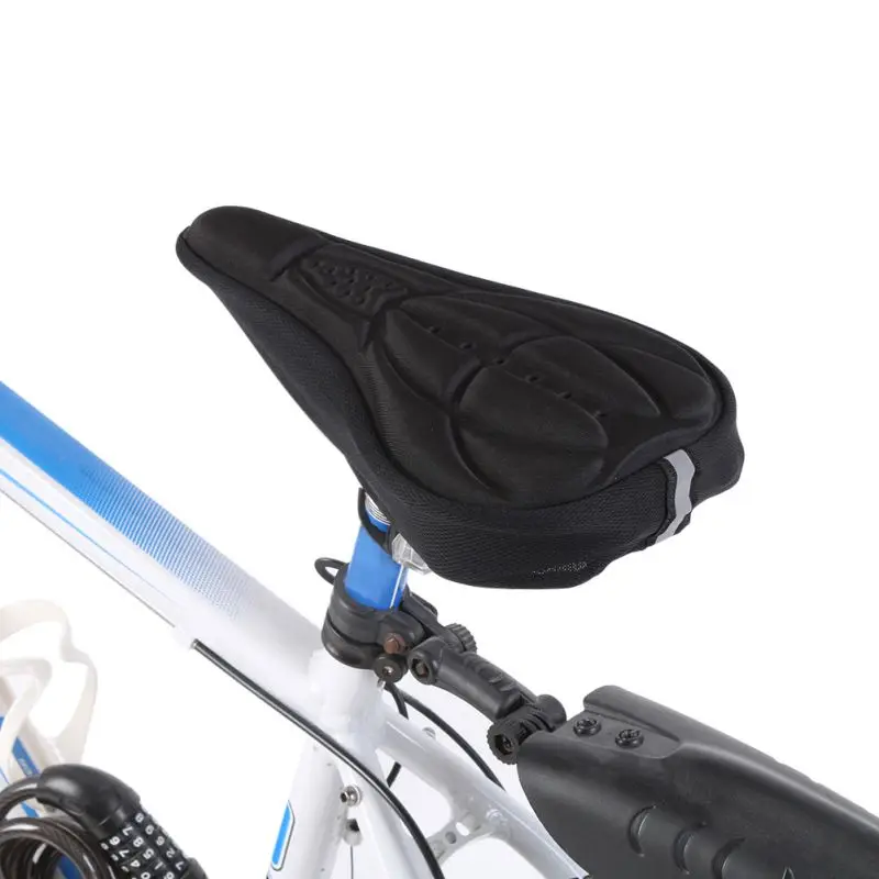 Открытый горный велосипед памяти Хлопок Подушка сиденья дышащий седло покрытие пены удобные дышащие