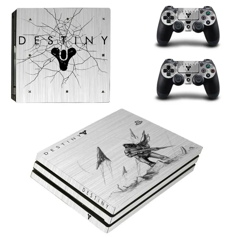 Destiny 2 PS4 Pro Стикеры s Play station 4 кожи Стикеры Наклейки Обложка для Игровые приставки 4 PS4 Pro консоли и контроллер Скины Виниловые