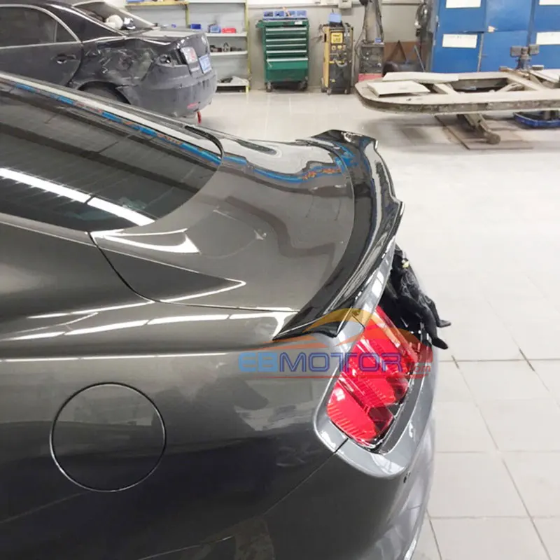 GT v-смотреть корпус из углеродного волокна загрузки спойлер для Ford Mustang V6 2 двери купе 15UP F001