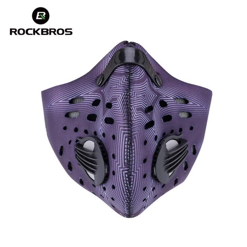 Rockbros полумаска для лица, спортивный респиратор, страйкбол, маска для велосипеда, противопылевая маска, дышащая маска для рта, Аксессуары для велосипеда