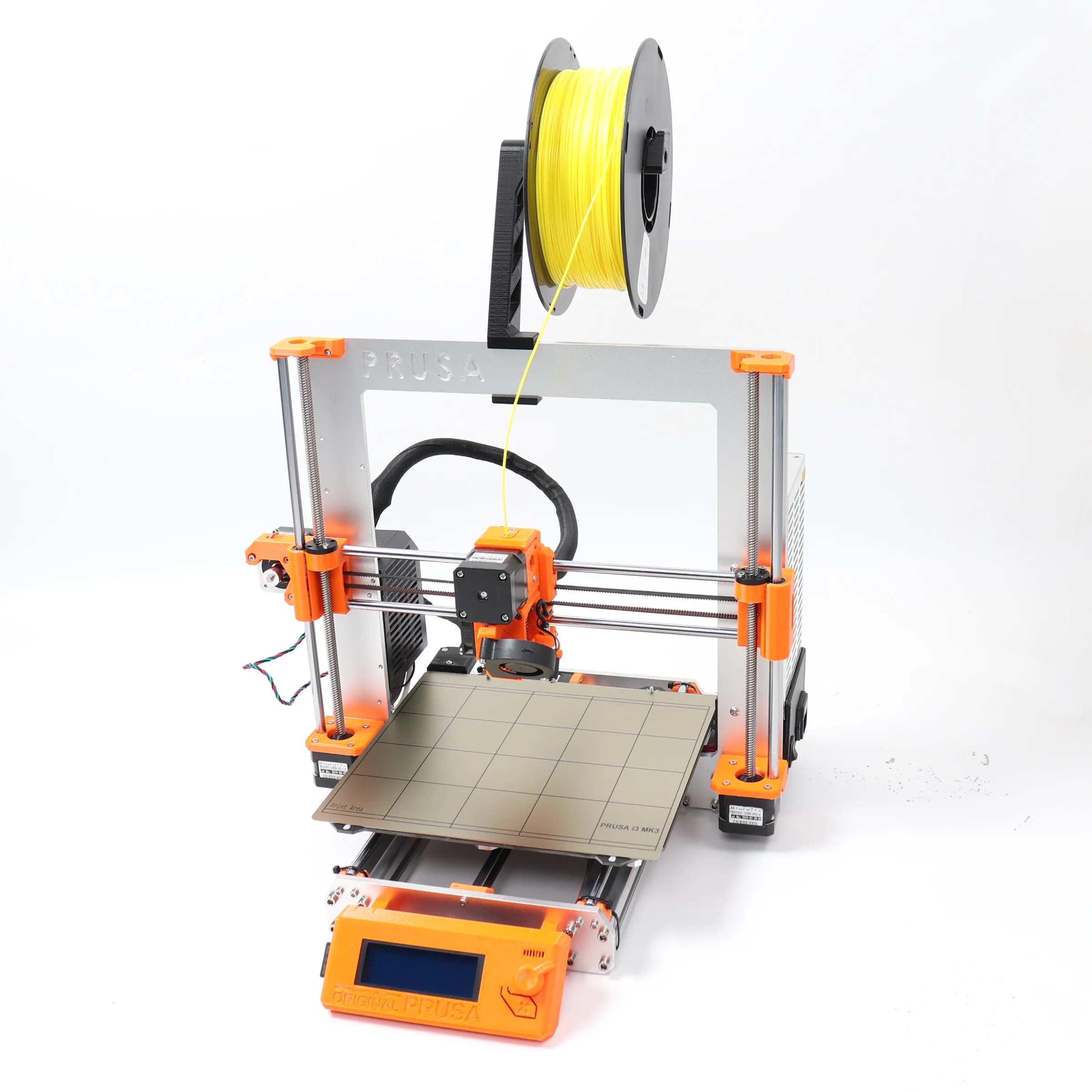 Серебряный цвет Prusa i3 MK3S принтер Полный комплект с Einsy Rambo Sunon вентилятор ремень Gates PETG печатные части prusa i3 mk3s Принтер Комплект