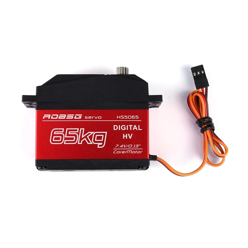 HS5065 65 кг 6 V-7,4 V высокая-конец металла Шестерни цифровой сервопривод с металлическими дужками для радиоуправляемых машин костюм для HPI Rovan км 5B 5T