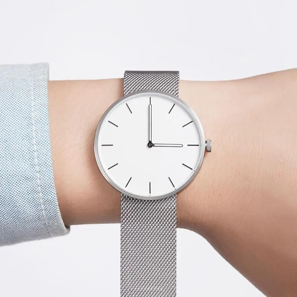 Xiaomi TwentySeventeen Аналоговые Кварцевые Наручные Часы Montre Femme водонепроницаемые наручные часы модные мужские и женские роскошные стальные часы