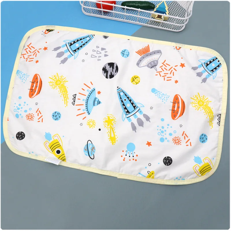 50*70cm Baby Changing mat Infants Portable Foldable Washable waterproof mattress children game Floor mats Reusable Diaper | Мать и