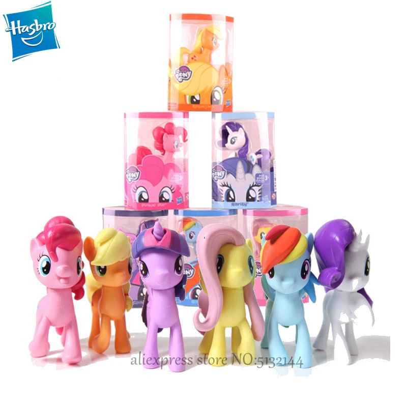 Hasbro My Little Pony Toys is Magic  Dash Pinkie Pie Lyra Heartstring Rarity PVC Action Figure Collectible Model Doll TOY