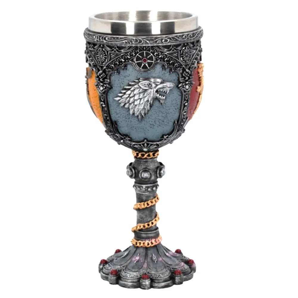 Игра престолов Железный Трон танард меч кофейные кружки из нержавеющей стали и смолы чашки и кружки подарочные бокалы посуда для напитков знак